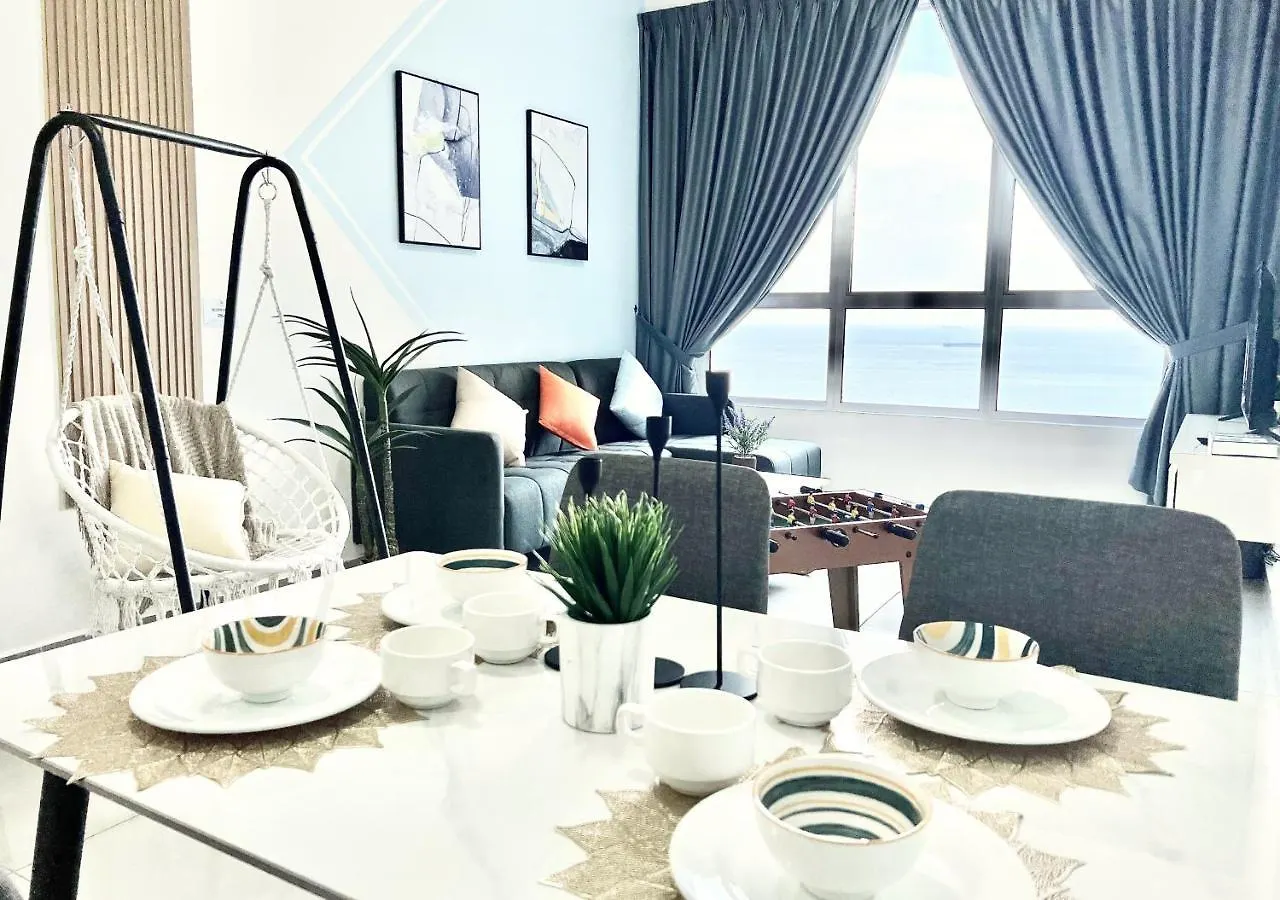 New! Luxury Seaview 2Br L 6-8Pax L 35-12 L Infinitypool L Games Room L Jonkerst L City Centre By Jay Stay Malacca 0*,  Malásia